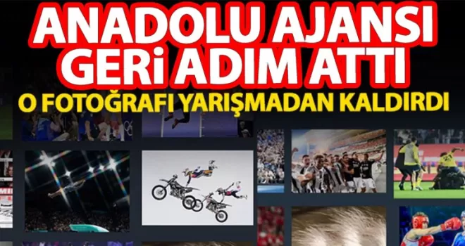 Anadolu Ajansı o fotoğrafı kaldırdı!
