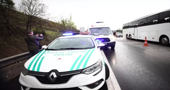 Anadolu Otoyolu’nda zincirleme trafik kazasında 6 kişi yaralandı