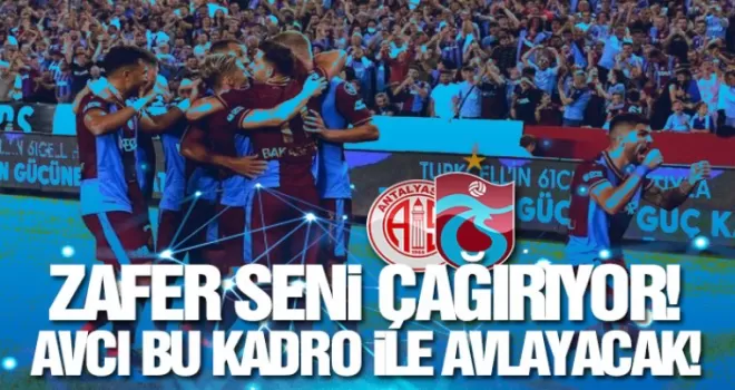 Antalyaspor - Trabzonspor (Muhtemel 11ler)