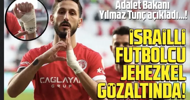 Antalyaspor’un İsrailli Futbolcusu Sagiv Jehezkel Gözaltına Alındı