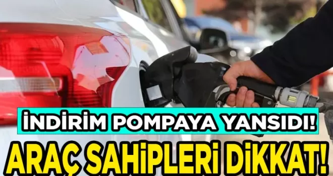 Araç sahipleri dikkat! Benzine indirim pompaya yansıdı