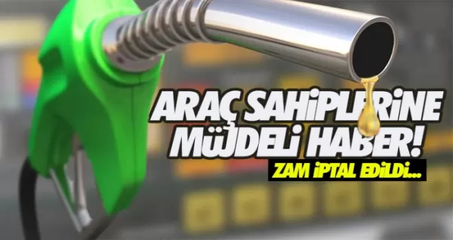Araç sahiplerine güzel haber! Zam iptal edildi