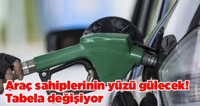 Araç sahiplerinin yüzü gülecek! Tabela değişiyor