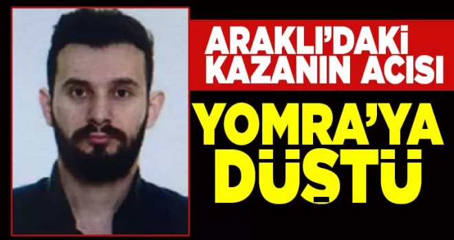 Araklı'daki Kazanın Acısı Yomra'ya düştü