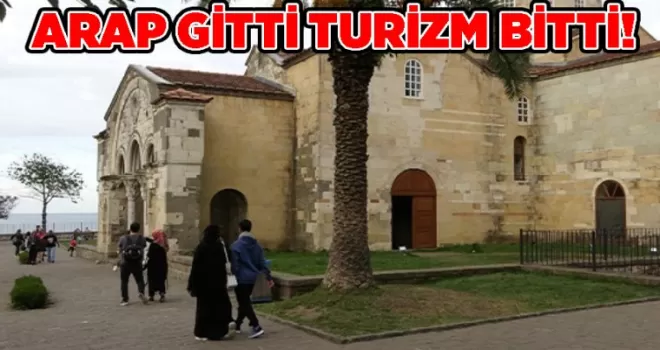 Arap turistler ülkesine döndü! Trabzon’da turizm sektörü düşüşe geçti