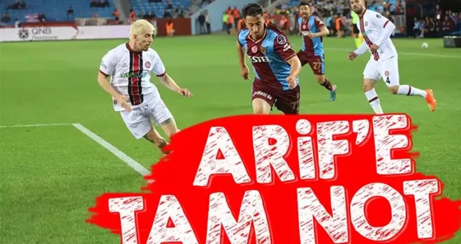 Arif Boşluk’a tam not