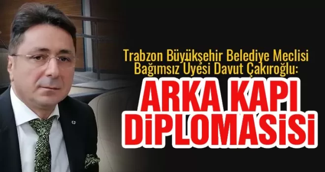 Arka kapı diplomasisi