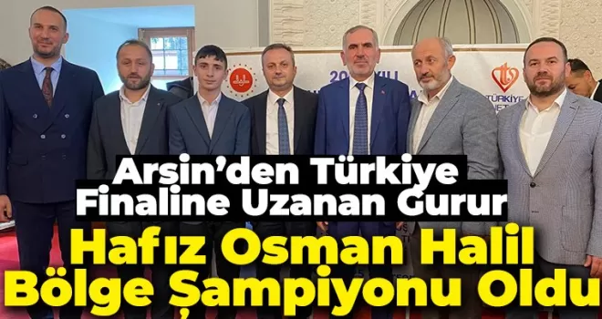 Arsin’den Türkiye Finaline Uzanan Gurur