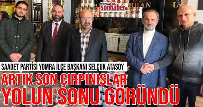 Artık son çırpınışlar yolun sonu göründü