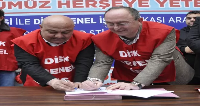 Artvin Belediyesinde toplu iş sözleşmesi imzalandı