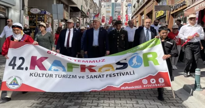 Artvin’de “42. Kafkasör Kültür, Turizm ve Sanat Festivali“ başladı