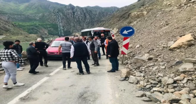 Artvin’de maddi hasarlı kaza meydana geldi