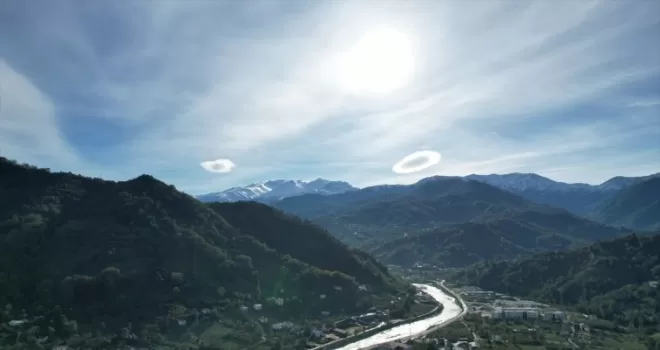 Artvin’de mercek bulutu görüldü