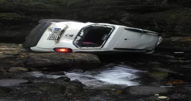 Artvin’de otomobil şarampole devrildi, 1 kişi öldü