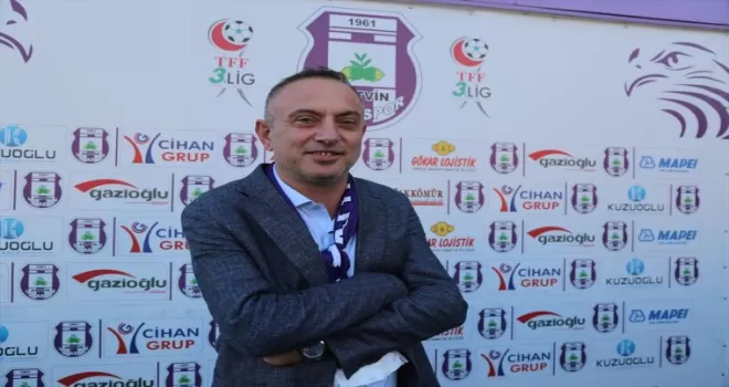 Artvin Hopaspor Kulübü Başkanı Kolçak: "Galibiyet serisine başlamak istiyoruz"