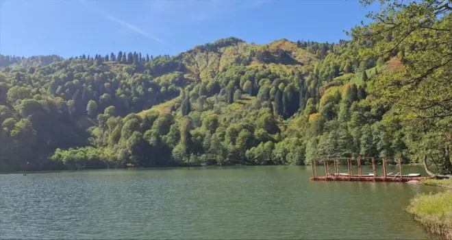 Artvin Macahel sonbahar renklerine bürünmeye başladı