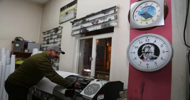 Artvinli esnafın dükkanındaki 40 saat senelerdir 9.05'i gösteriyor