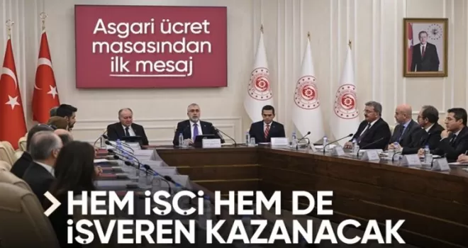 Asgari ücrette ilk toplantı! Pazarlıklar başladı