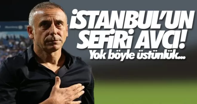 Avcı'dan İstanbul'a ezici üstünlük...