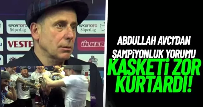 Avcı kasketi zor kurtardı
