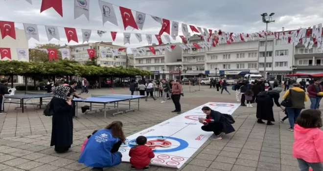 Ayancık'ta "Sosyal Medyadan Sosyal Meydana" projesi etkinliği yapıldı