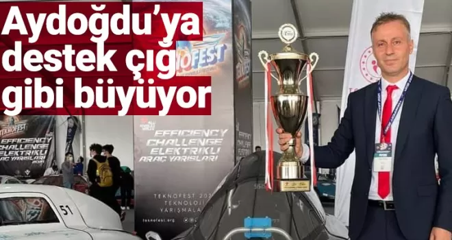 Aydoğdu’ya destek  çığ gibi büyüyor