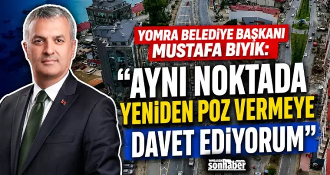 “Aynı noktada yeniden poz vermeye davet ediyorum”