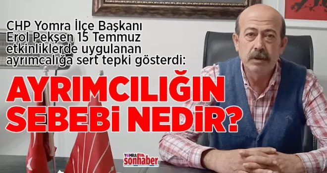 AYRIMCILIĞIN SEBEBİ NEDİR?