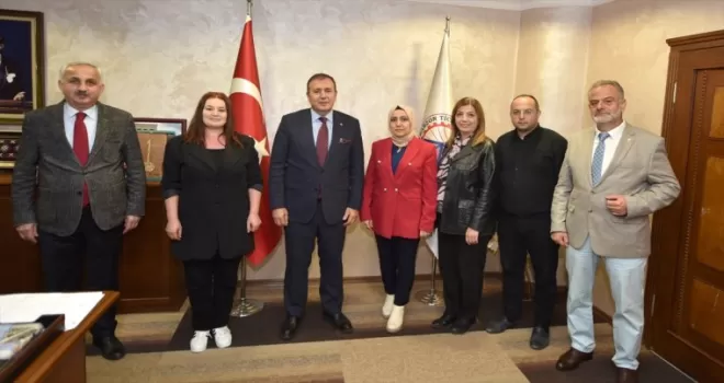 Azerbaycan’daki kadın kooperatifi üyelerinden TTSO’ya ziyaret