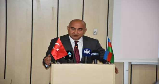 Azerbaycan’ın Ankara Büyükelçisi Memmedov, Trabzon’da konferansta konuştu: