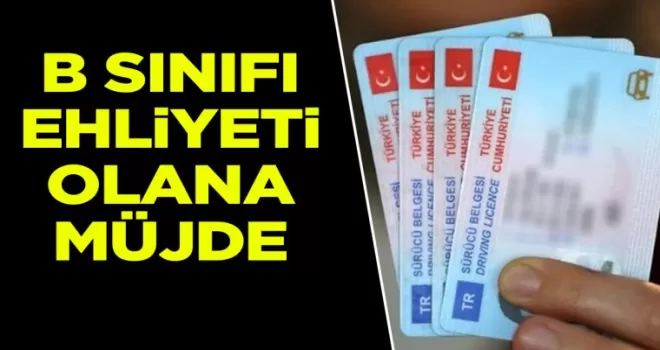 B sınıfı ehliyeti olana müjde: İşte kullanabilecekleri yeni araçlar