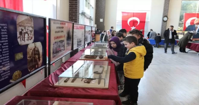 Bafra’da Çanakkale Savaşları Gezici Müzesi’ni 10 bini aşkın kişi gezdi