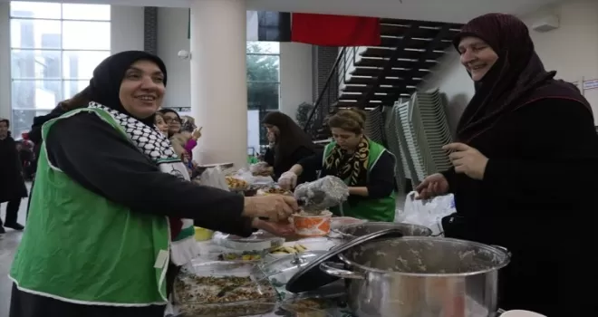 Bafra’da Filistin’e destek kampanyası devam ediyor