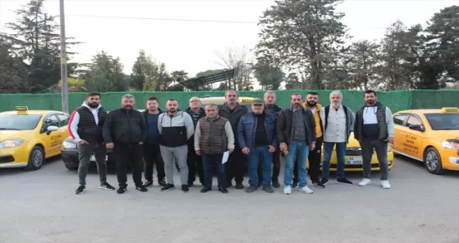 Bafra'da taksi esnafı durak fiyatların düşürülmesini istedi