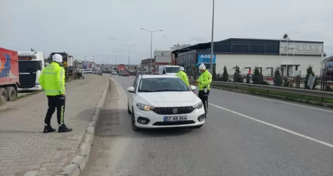 Bafra’da trafik denetimi gerçekleştirildi