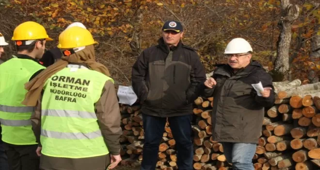 Bafra Orman İşletme Müdürlüğünün yeni orman muhafaza memurlarına eğitim