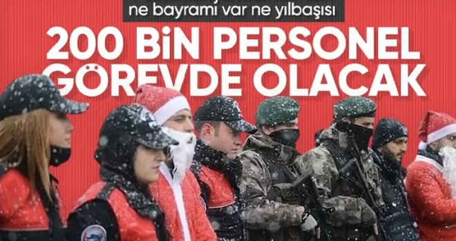 Bakan Ali Yerlikaya yılbaşı tedbirlerini açıkladı
