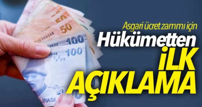 Bakan Bilgin'den asgari ücret açıklaması