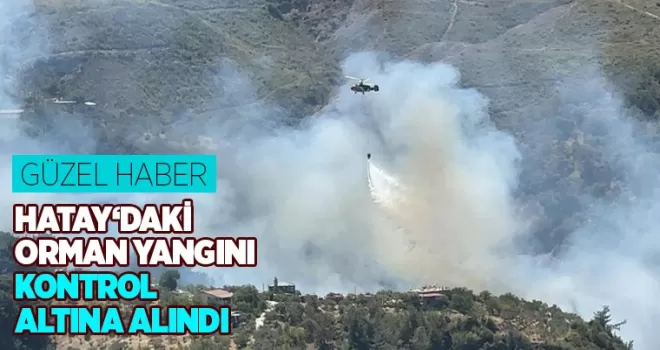 Bakan İbrahim Yumaklı açıkladı! Hatay’daki orman yangını kontrol altında