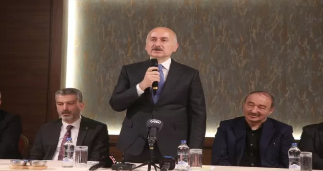 Bakan Karaismailoğlu, Mahalle Muhtarlarıyla İstişare Toplantısı’nda konuştu: