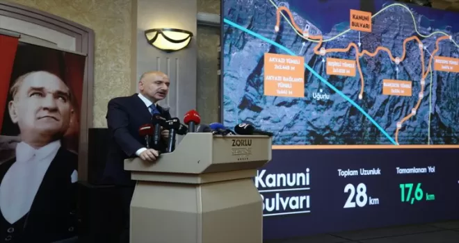Bakan Karaismailoğlu, Trabzon’da basınla buluştu: