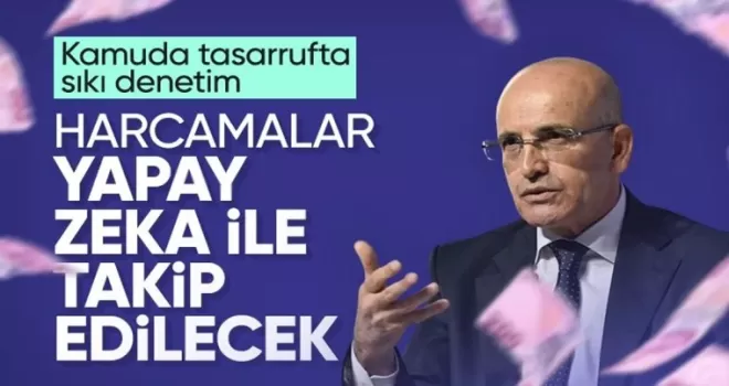 Bakan Şimşek duyurdu: Kamu harcamalarına yapay zekalı takip