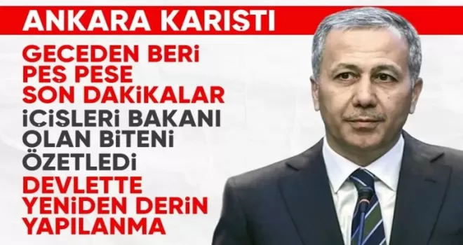 Bakan Yerlikaya’dan net mesaj: Kurulan tuzakları yerle bir edeceğiz