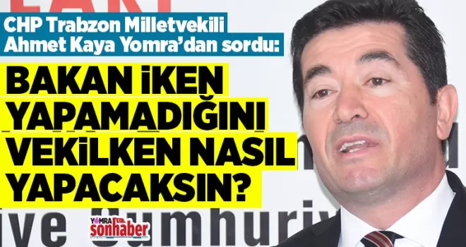 BAKANKEN YAPAMADIĞINI VEKİLKEN NASIL YAPACAKSIN?