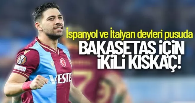 Bakasetas'a ikili kıskaç