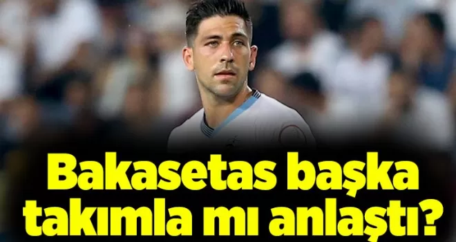 Bakasetas başka takımla mı anlaştı? Canlı yayında açıkladı…