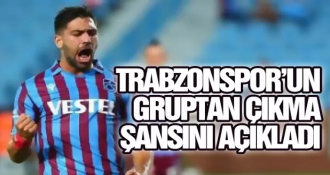 Bakasetas maç sonu açıkladı, İşte Fırtına'nın gruptan çıkma şansı