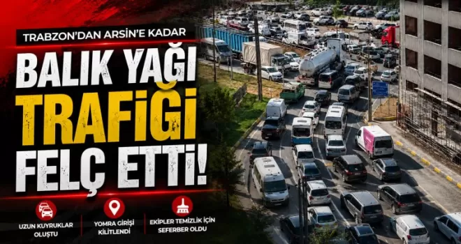 Balık Yağı Trafiği Felç Etti