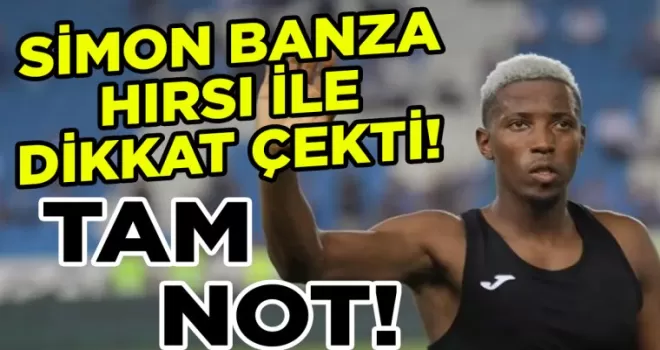 Banza, Beşiktaş Maçında Göz Dolduran Performans Sergiledi