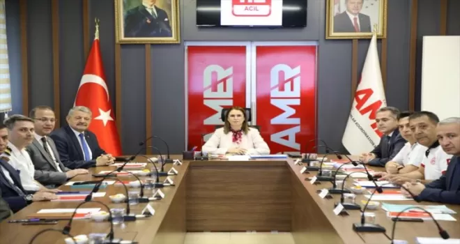Bartın'da Acil Çağrı Hizmetleri İl Koordinasyon Komisyonu Toplantısı yapıldı